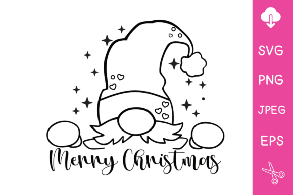Download Cute Christmas Gnome SVG - Christmas Collection