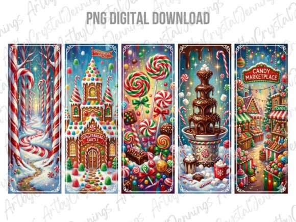 Download Sweet Treats Christmas Candy Brushstroke - Christmas Collection