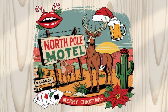 Download North Pole Motel Christmas SVG - Christmas Collection