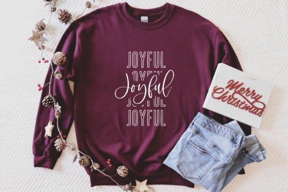 Download Joyful Retro Vintage Christmas Design - Christmas Collection