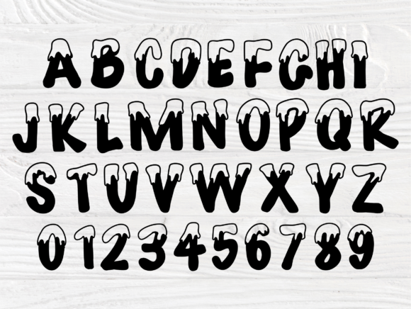 Download Christmas Font SVG | Christmas Letters - Christmas Collection