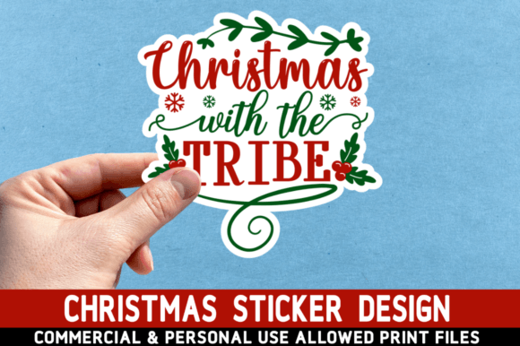 Download Christmas with the Tribe SVG Design - Christmas Collection