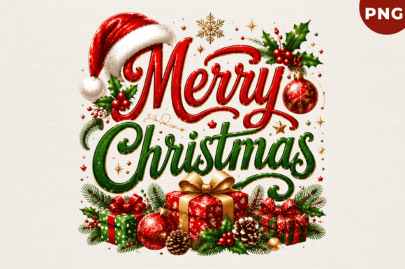 Download Merry Christmas Gift PNG Design - Christmas Collection