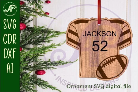 Download American Football Shirt Christmas Decor - Christmas Collection