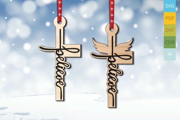 Download Believe Jesus Christ Cross Christmas SVG - Christmas Collection