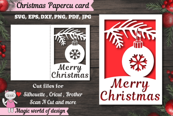 Download Christmas Card Svg, Xmas Cricut Joy Card - Christmas Collection