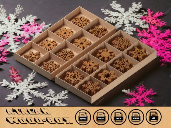 Download Snowflake Christmas Decor Bundle - Laser - Christmas Collection