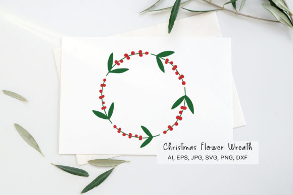 Download Holly Wreath Svg, Christmas Wreath Svg - Christmas Collection