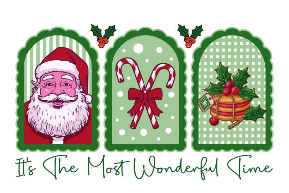Download Vintage Christmas Design Featuring Santa - Christmas Collection