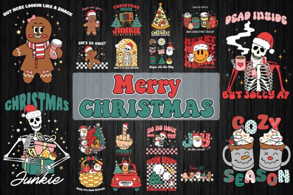 Download Merry Christmas Bundle SVG - Christmas Collection