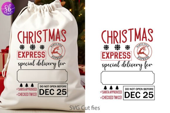 Download Christmas Express, Christmas Santa Sack - Premium Resources