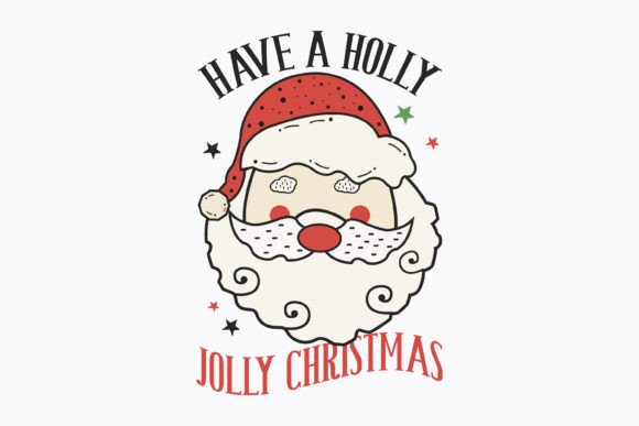 Download Vintage Christmas Holly Jolly Svg - Christmas Collection