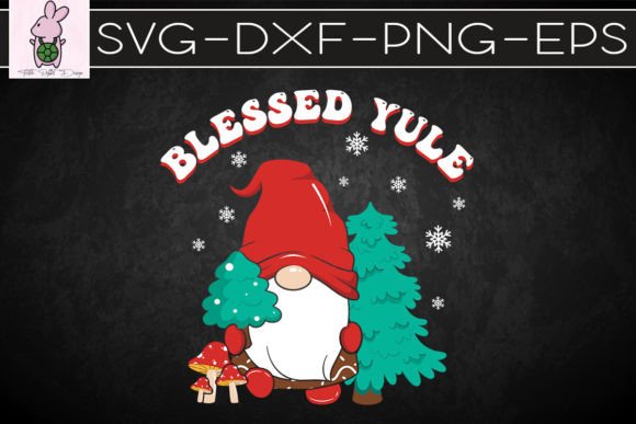 Download Blessed Yule Christmas Gnome SVG - Christmas Collection