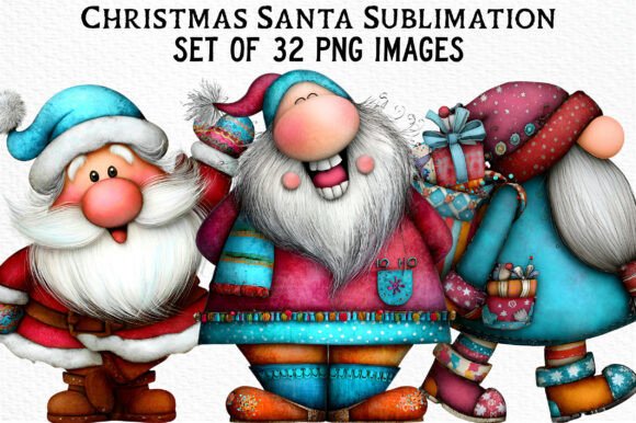 Download Christmas Santa Sublimation - Christmas Collection