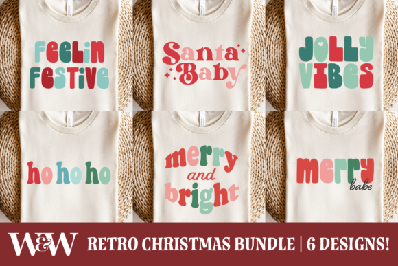 Download Retro Christmas Shirt Bundle - Christmas Collection