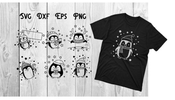 Download Winter Penguin Christmas,cut File Svg - Christmas Collection