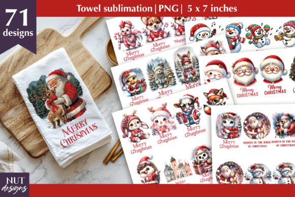 Download Merry Christmas Towel Bundle Baby Animas - Christmas Collection