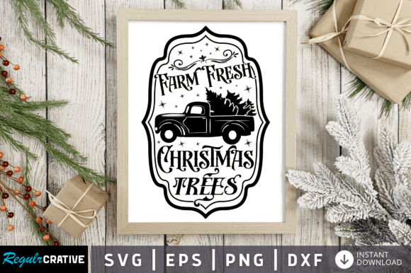 Download Farm Fresh Christmas SVG Design - Christmas Collection