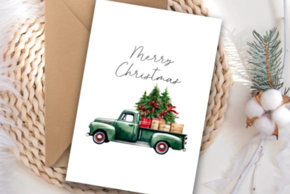 Download Merry Christmas Cards Holiday Watercolor - Christmas Collection