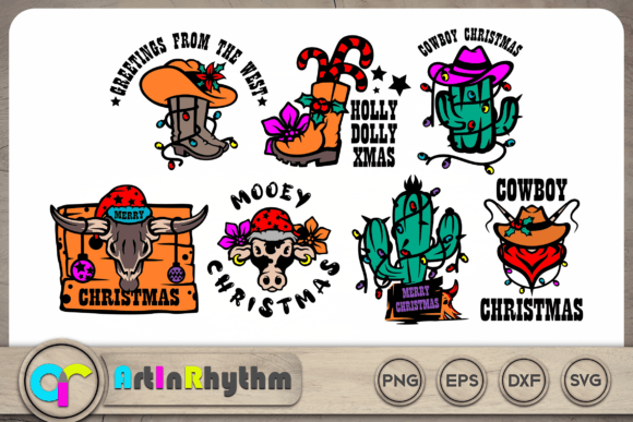 Download Cowboy Christmas Svg Bundle - Christmas Collection