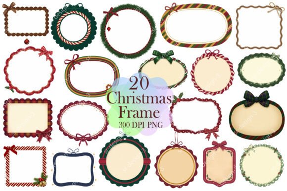 Download Christmas Frame Bundle PNG - Christmas Collection