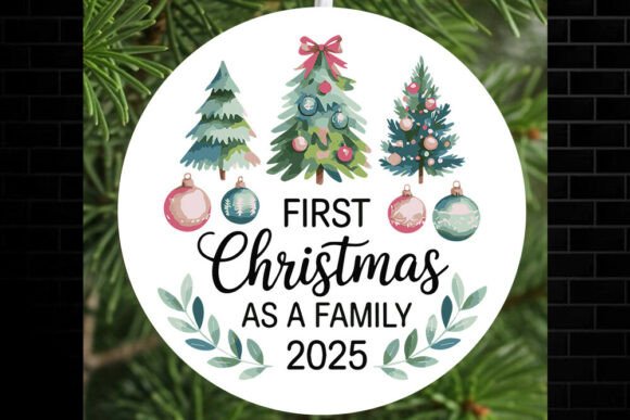 Download First Christmas 2025 Svg Design- Family, - Christmas Collection
