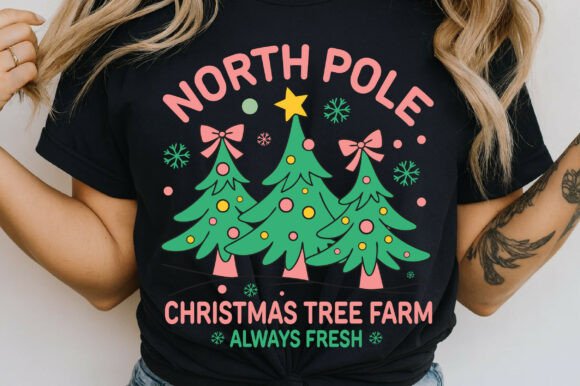 Download North Pole Christmas Tree Farm SVG - Christmas Collection