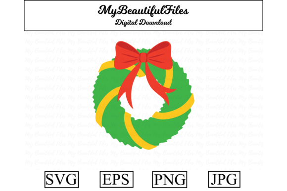 Download Christmas Wreath Clipart Illustration - Christmas Collection