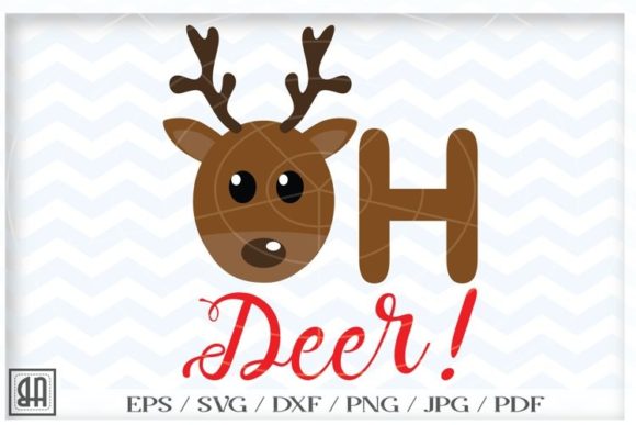 Download Oh Deer Svg - Reindeer Cut Files - Premium Resources