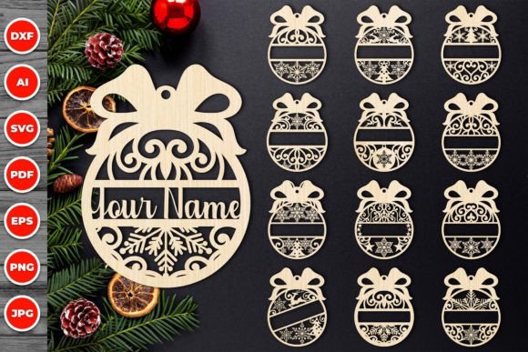 Download Christmas Ornament Laser Cut Svg Bundle9 - Christmas Collection