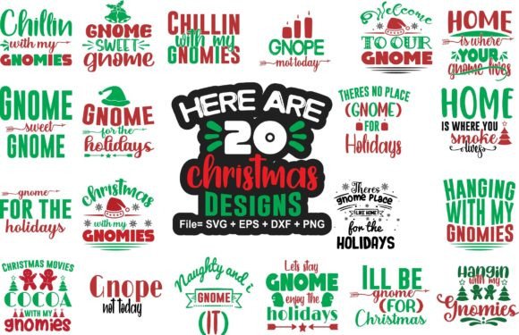 Download Christmas Gnome SVG Bundle - Christmas Collection