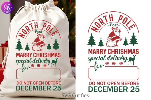 Download North Pole Express, Christmas Santa Sack - Christmas Collection