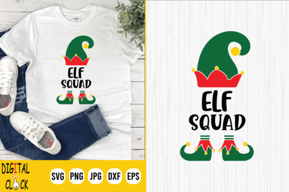 Download Elf Squad Funny Elf Christmas Family SVG - Christmas Collection