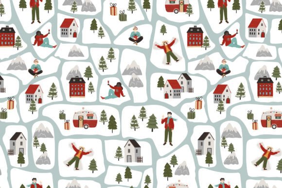 Download Winter Holidays Christmas Pattern - Christmas Collection