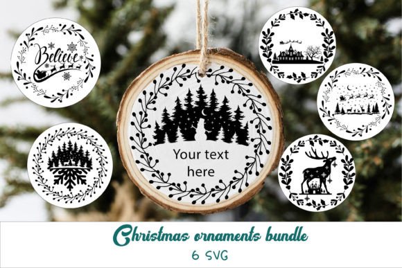 Download Christmas Round Ornament Svg Bundle - Christmas Collection
