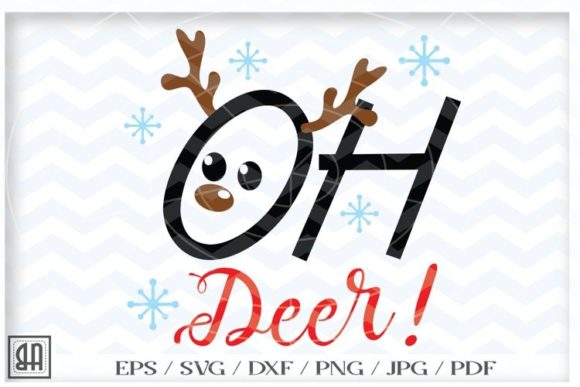 Download Christmas Deer SVG - Oh Deer Xmass Svg - Christmas Collection