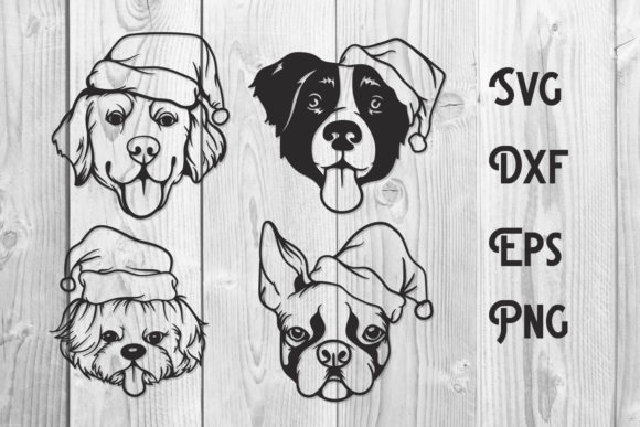 Download Christmas Dog Santa, Christmas Cut File - Christmas Collection