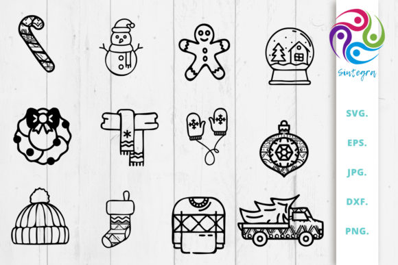Download Christmas Bundle Svg Cut File - Christmas Collection