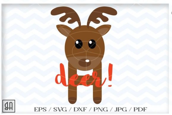 Download Oh Deer Svg - Reindeer Cut Files - Premium Resources
