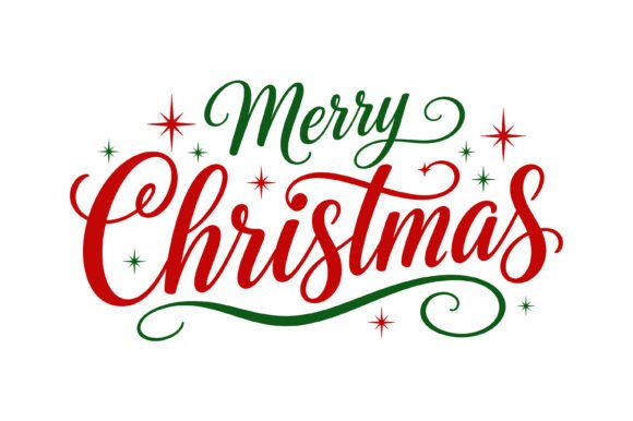Download Merry Christmas Script Typography - Christmas Collection