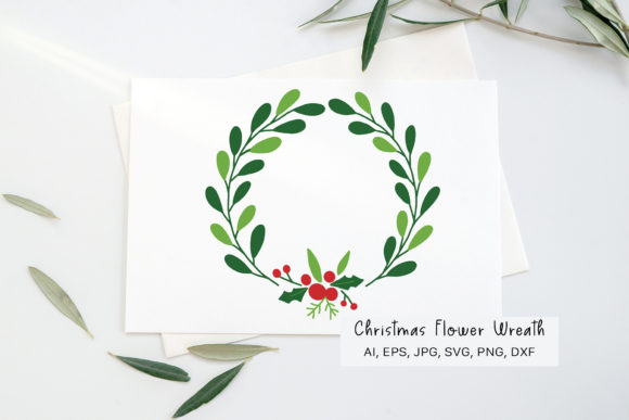 Download Holly Wreath Svg, Christmas Wreath Svg - Christmas Collection