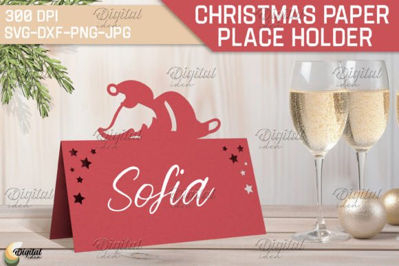 Download Santa SVG. Christmas Paper Place Holder - Christmas Collection