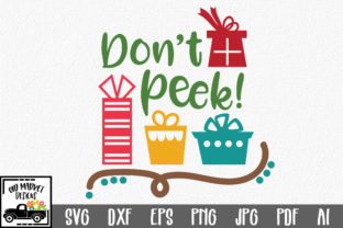 Download Don't Peek - Christmas Cut File - Christmas Collection