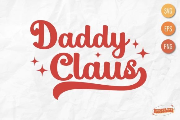 Download Daddy Claus Retro Funny Christmas SVG - Christmas Collection