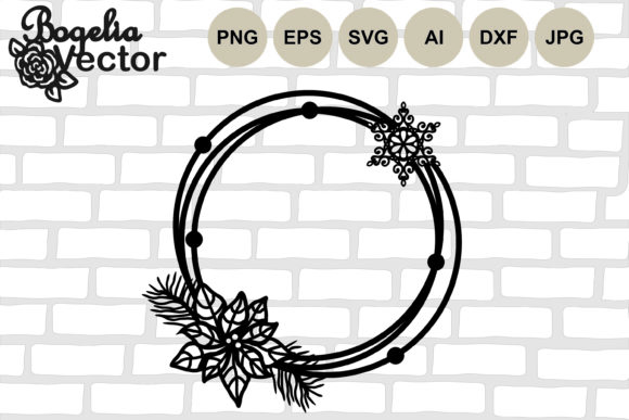 Download Christmas Circle Frame - Christmas Collection