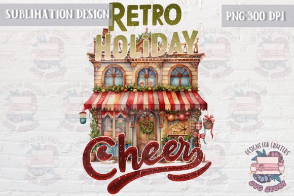 Download Retro Christmas PNG Sublimation - Christmas Collection