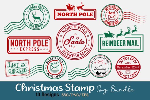 Download Christmas Stamps Bundle - Christmas Collection
