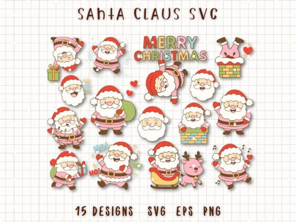 Download Santa Claus SVG Christmas Santa Clipart - Christmas Collection