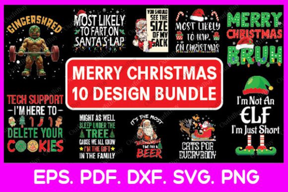 Download Merry Christmas Bundle Svg - Christmas Collection