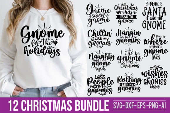 Download Christmas Gnome SVG Bundle, Christmas - Christmas Collection